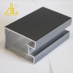 Pokryta fluorowęglowodorem, wytrzymała, odsłonięta rama aluminiowa, przeszklony profil aluminiowy ściany osłonowej budynku