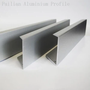 Profile aluminiowe anodowane do ochrony mebli szafkowych